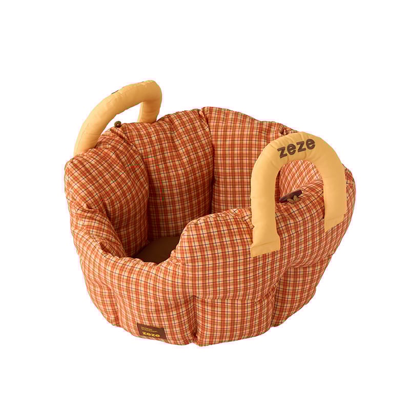 ZEZE Geantă pentru animale de companie – textură moale, model monocrom, capacitate 15000