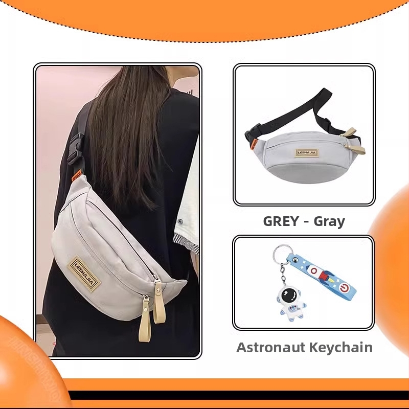 Vyrų crossbody krepšys – gatvės stilius, Oxford audinys, raidžių raštas, pamušalas poliesteris