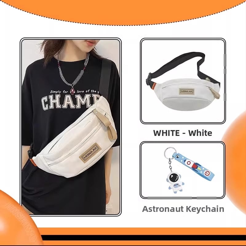 Vyrų crossbody krepšys – gatvės stilius, Oxford audinys, raidžių raštas, pamušalas poliesteris