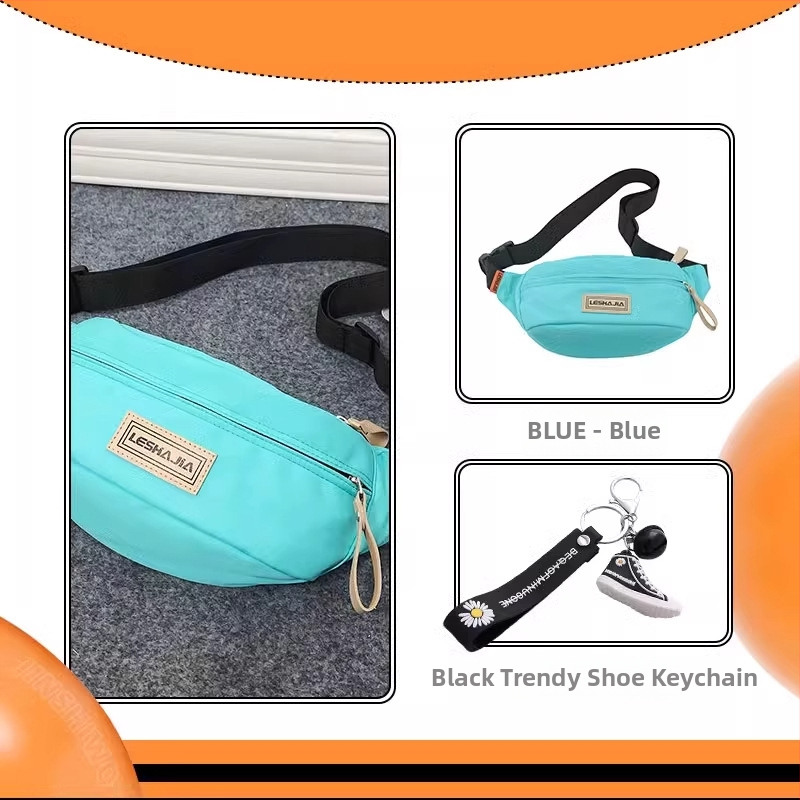 Vyrų crossbody krepšys – gatvės stilius, Oxford audinys, raidžių raštas, pamušalas poliesteris