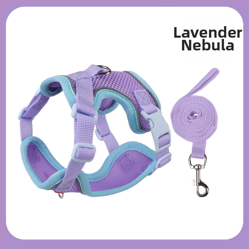 Yf mellény-stílusú hám kutyáknak és macskáknak, poliészter, fényvisszaverő, légáteresztő