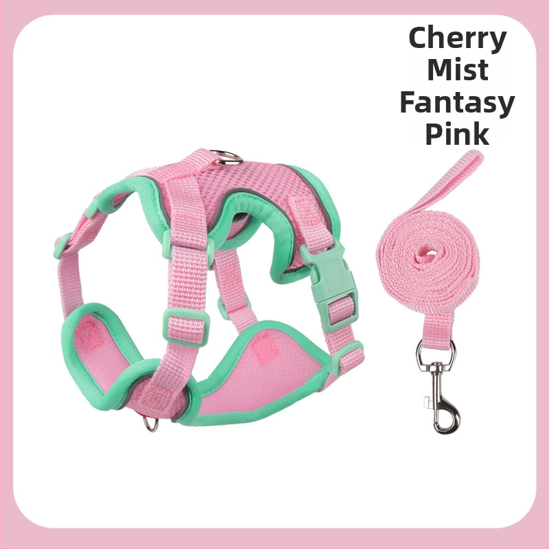 Yf mellény-stílusú hám kutyáknak és macskáknak, poliészter, fényvisszaverő, légáteresztő