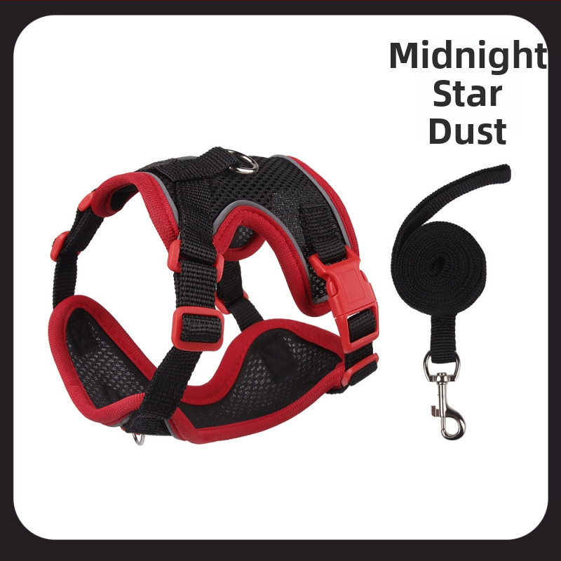 Yf mellény-stílusú hám kutyáknak és macskáknak, poliészter, fényvisszaverő, légáteresztő