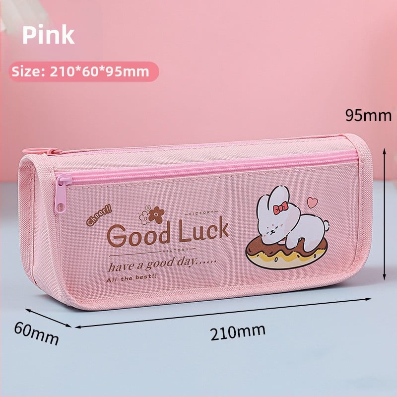 Kapibala несесер за моливи, голям капацитет, устойчив на петна, Oxford материал, за ученици от началното училище, с възможност за персонализиране