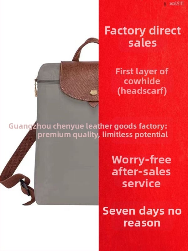 Rucsac damă din nylon impermeabil, stil urban simplu, buzunare interne pentru telefon, buletin și laptop; închidere cu fermoar.