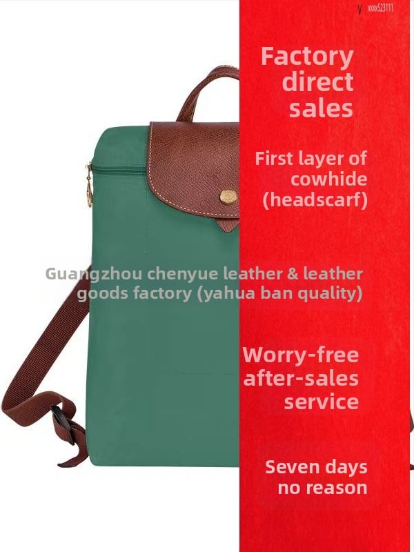 Rucsac damă din nylon impermeabil, stil urban simplu, buzunare interne pentru telefon, buletin și laptop; închidere cu fermoar.