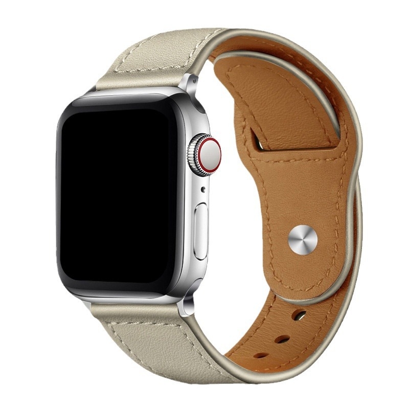 Remen od prave kože za Apple Watch i Huawei Watch, retro poslovni stil, koža prvog sloja, kopča s klikom