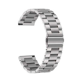 Metalni kaiš za Apple Watch s preklopnom kopčom (Materijal: Metal; Kompatibilnost: Opći modeli Apple Watch; Težina: 90 g; Predstavljen: 2021)