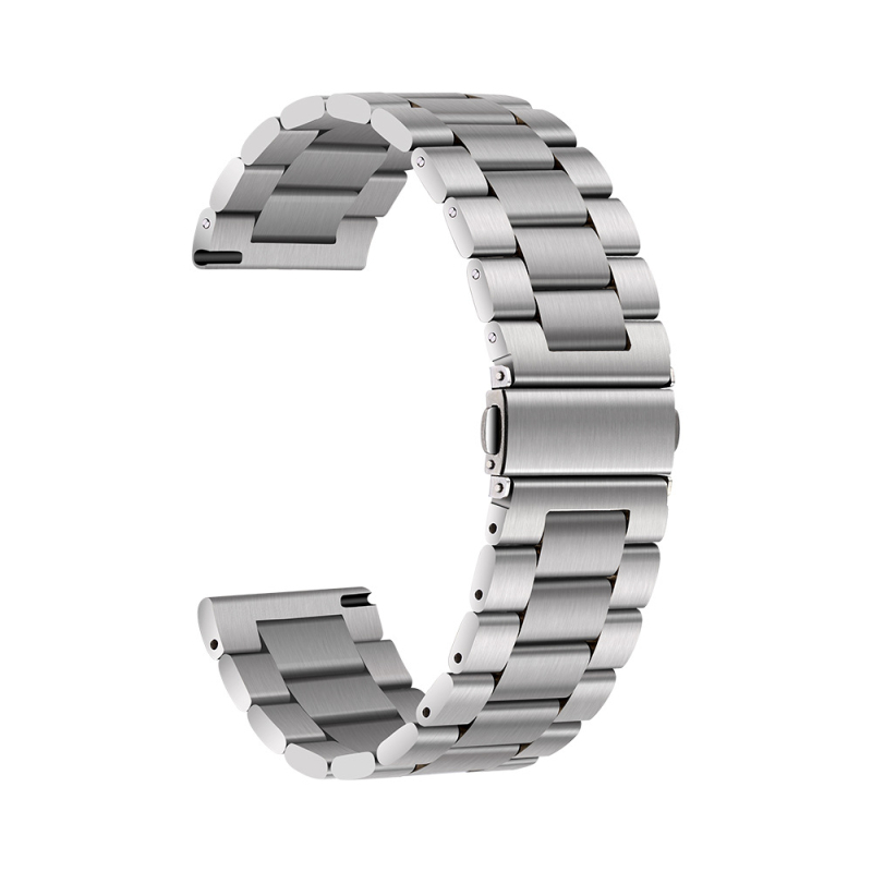 Metalni kaiš za Apple Watch s preklopnom kopčom (Materijal: Metal; Kompatibilnost: Opći modeli Apple Watch; Težina: 90 g; Predstavljen: 2021)