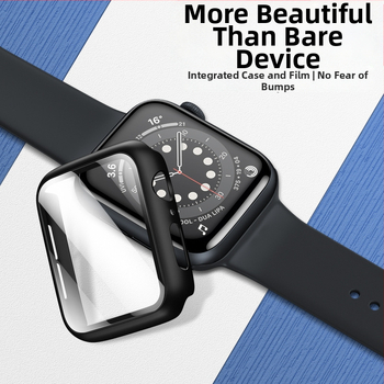 Apple Watchhoz készült edzett üveg kijelzővédő beépített védőtokkal – 3/4 teljes fedettség, márka Billy