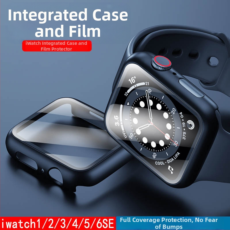 Apple Watchhoz készült edzett üveg kijelzővédő beépített védőtokkal – 3/4 teljes fedettség, márka Billy