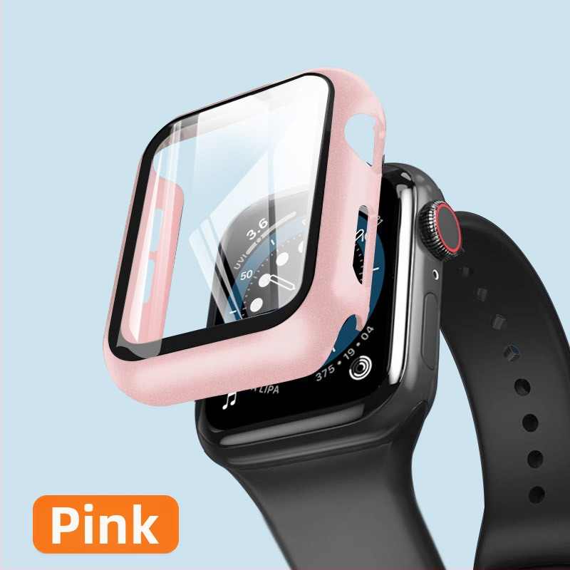 Apple Watchhoz készült edzett üveg kijelzővédő beépített védőtokkal – 3/4 teljes fedettség, márka Billy