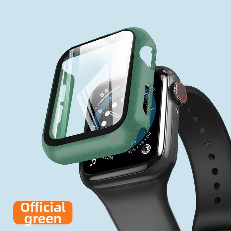 Apple Watchhoz készült edzett üveg kijelzővédő beépített védőtokkal – 3/4 teljes fedettség, márka Billy