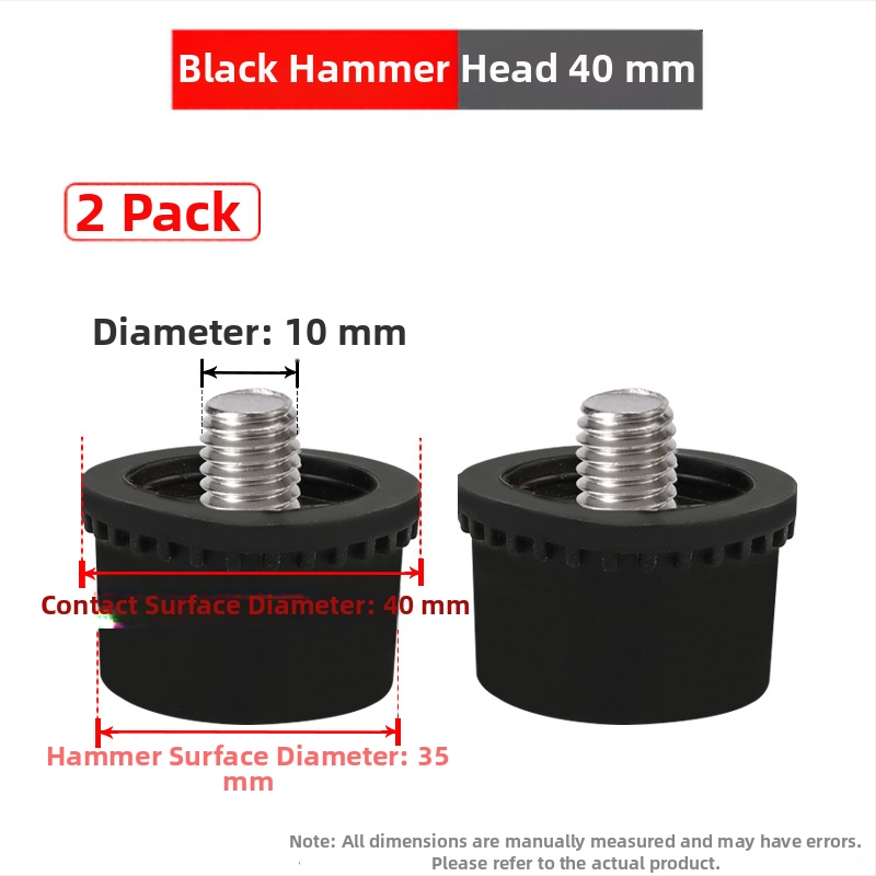 Монтажен чук с гумена глава и сваляща се двойна глава, стоманена дръжка (Марка: Golden eagle; Материал на главата: гума; Материал на дръжката: стомана; Нетно тегло: 1 кг; Спецификация: 25303540)