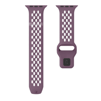 Remen silikon za Apple Watch — prozračni mrežasti dizajn, minimalistički stil, kopča s pritiskanjem, izdanje 2025