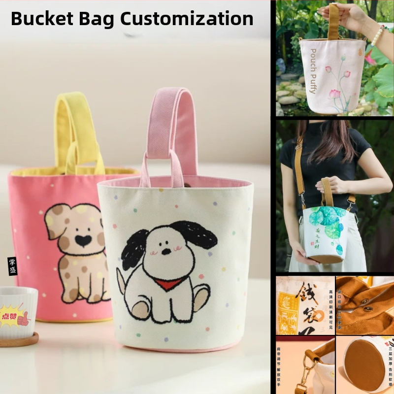 Geantă din pânză tridimensională cu model și logo personalizat, curea crossbody; imprimare: digitală, serigrafie, transfer termic, sublimare