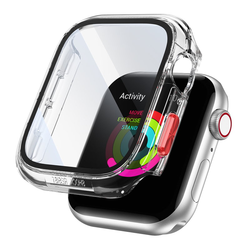 Apple iWatch védőtok PC héjjal és gombfedéllel, kompatibilis az iWatch-kal, tömege 10 g, csomagolás: Opp bag