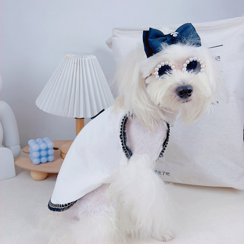 Accesorii de păr pentru animale de companie (câini și pisici), poliester, stil Prințesa Vânt, decor cu funda, origine Guangdong