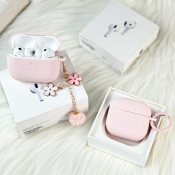 Carcasă de protecție pentru AirPods Pro 3 și AirPods Generația a 4-a – silicon, turnare prin injecție, compatibil cu Apple