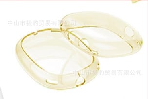 AirPods Max aizsargkorp no TPU — pārnēsājams mīksts korpuss ar reljefu apdari, saderīgs ar AirPods Max