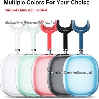 AirPods Max aizsargkorp no TPU — pārnēsājams mīksts korpuss ar reljefu apdari, saderīgs ar AirPods Max