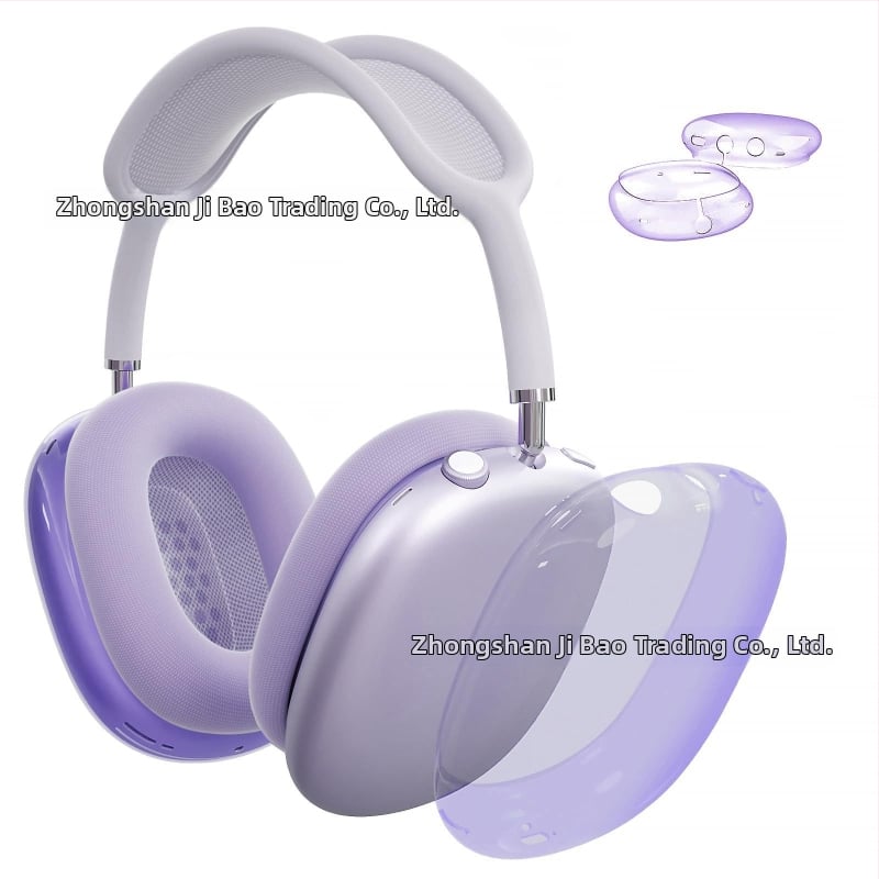 AirPods Max aizsargkorp no TPU — pārnēsājams mīksts korpuss ar reljefu apdari, saderīgs ar AirPods Max