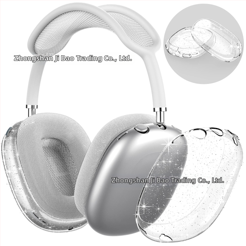 AirPods Max aizsargkorp no TPU — pārnēsājams mīksts korpuss ar reljefu apdari, saderīgs ar AirPods Max