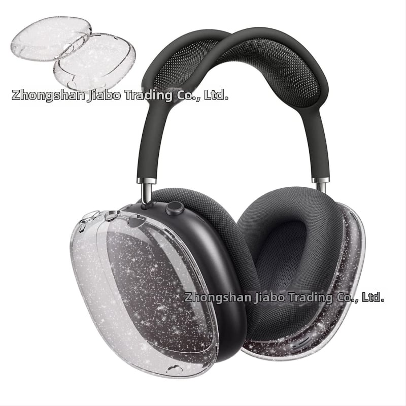 AirPods Max aizsargkorp no TPU — pārnēsājams mīksts korpuss ar reljefu apdari, saderīgs ar AirPods Max