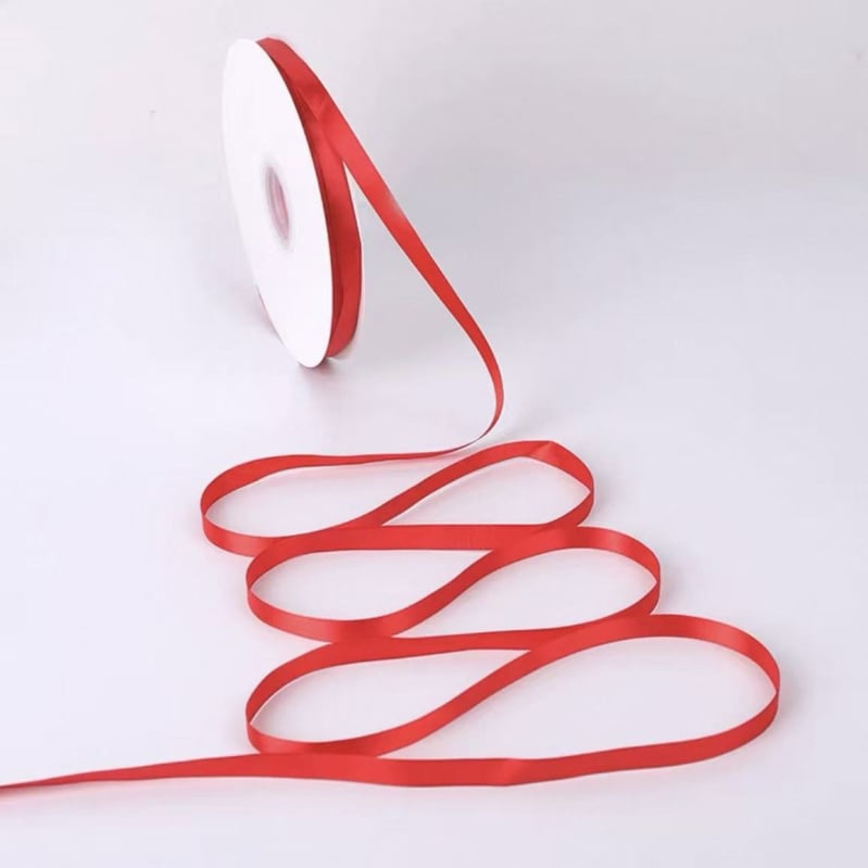 Panglică din poliester cu model floral, dublu față, potrivită pentru accesorii pentru păr, ambalarea cadourilor și proiecte DIY