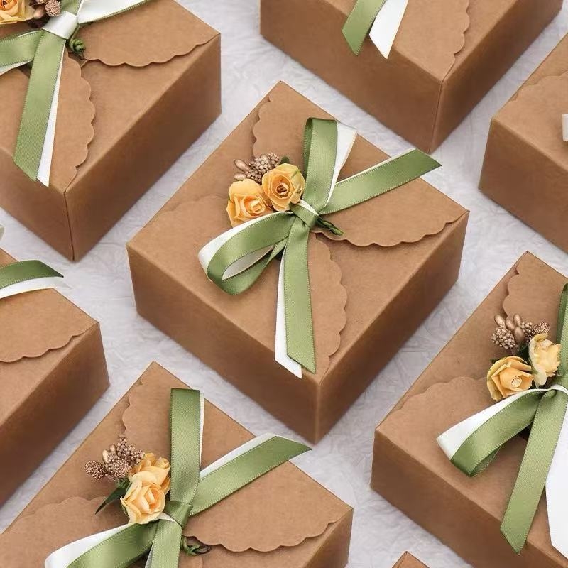 Panglică din poliester cu model floral, dublu față, potrivită pentru accesorii pentru păr, ambalarea cadourilor și proiecte DIY