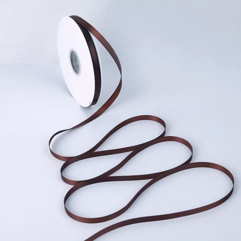 Panglică din poliester cu model floral, dublu față, potrivită pentru accesorii pentru păr, ambalarea cadourilor și proiecte DIY