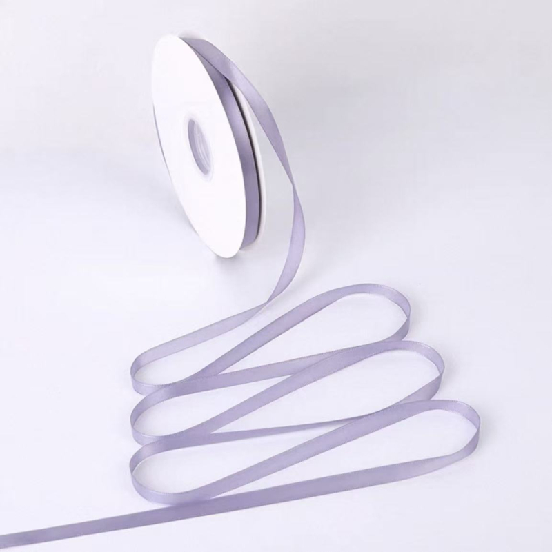 Panglică din poliester cu model floral, dublu față, potrivită pentru accesorii pentru păr, ambalarea cadourilor și proiecte DIY