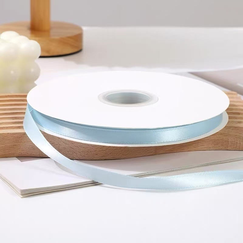 Panglică din poliester cu model floral, dublu față, potrivită pentru accesorii pentru păr, ambalarea cadourilor și proiecte DIY