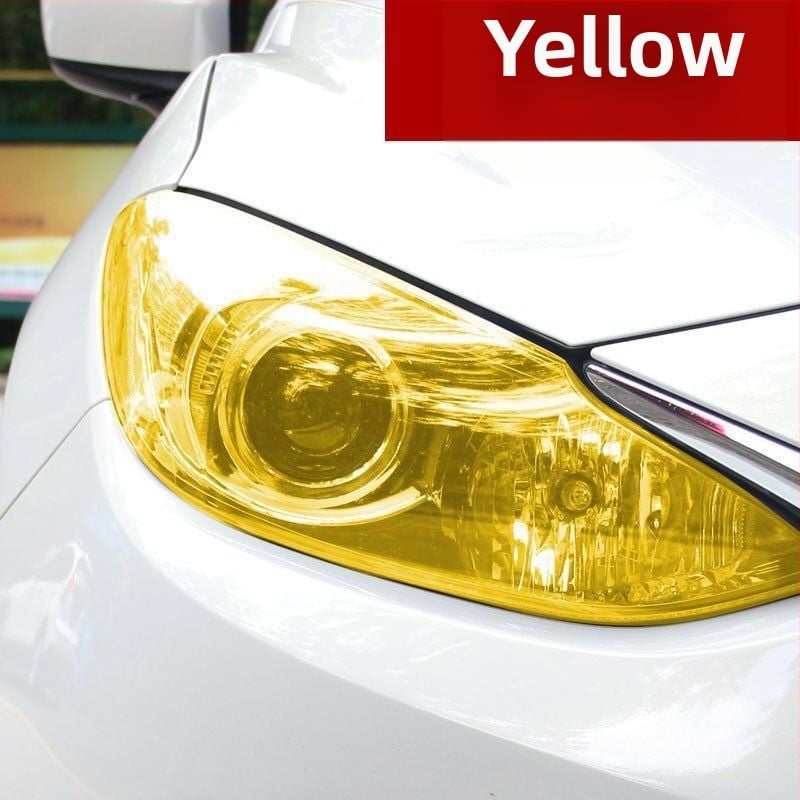 Sõiduki esilaternate ja tagatulede kaitsefilm, värvi muutuv, läikiv läbipaistev viimistlus, PVC, Rabbit hard