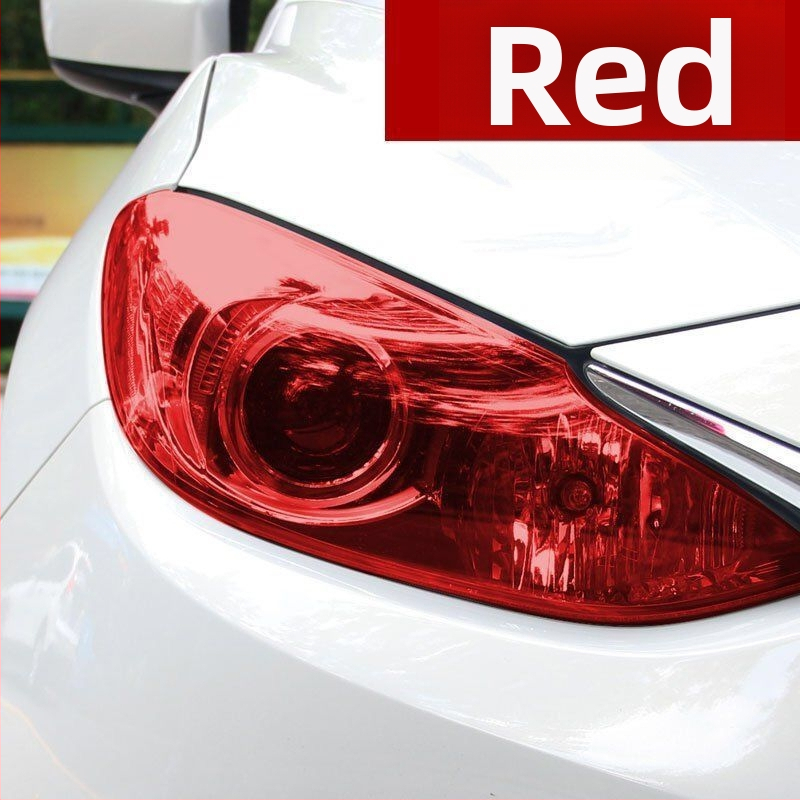 Sõiduki esilaternate ja tagatulede kaitsefilm, värvi muutuv, läikiv läbipaistev viimistlus, PVC, Rabbit hard