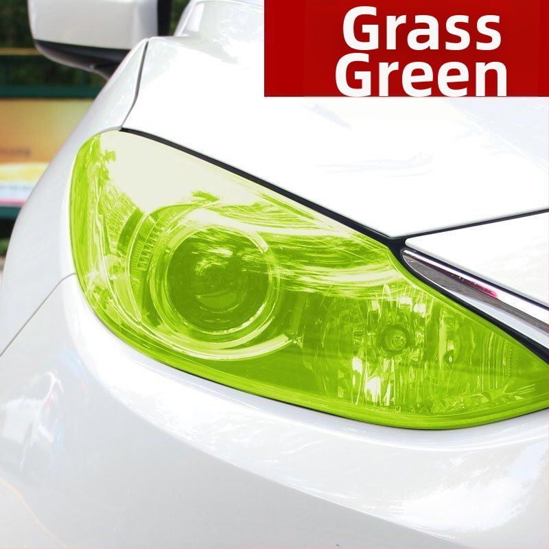 Sõiduki esilaternate ja tagatulede kaitsefilm, värvi muutuv, läikiv läbipaistev viimistlus, PVC, Rabbit hard