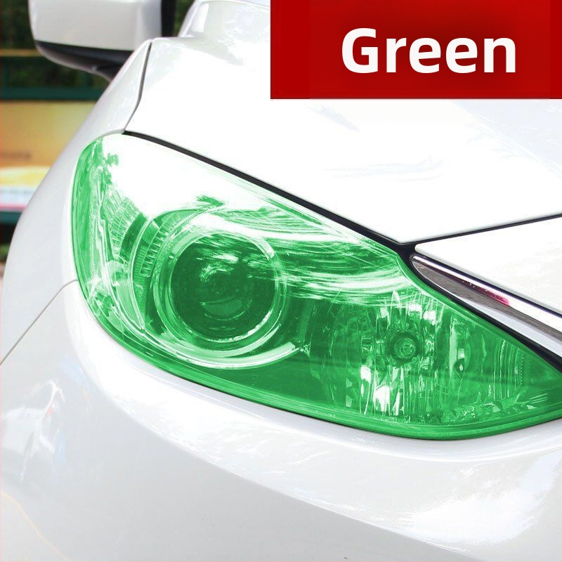 Sõiduki esilaternate ja tagatulede kaitsefilm, värvi muutuv, läikiv läbipaistev viimistlus, PVC, Rabbit hard