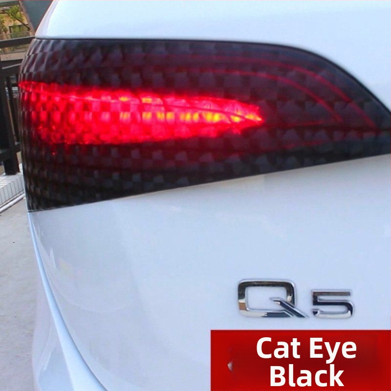 Sõiduki esilaternate ja tagatulede kaitsefilm, värvi muutuv, läikiv läbipaistev viimistlus, PVC, Rabbit hard