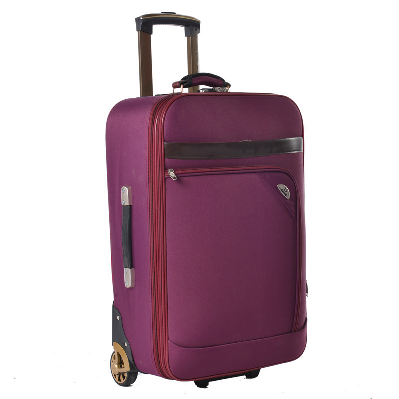 Αποσκευή από καμβά με τροχούς 360°, άνοιγμα με φερμουάρ, κλείδωμα με κωδικό, αντί-κλοπή και αντοχή στη φθορά, κατάλληλη για ταξίδια αναψυχής