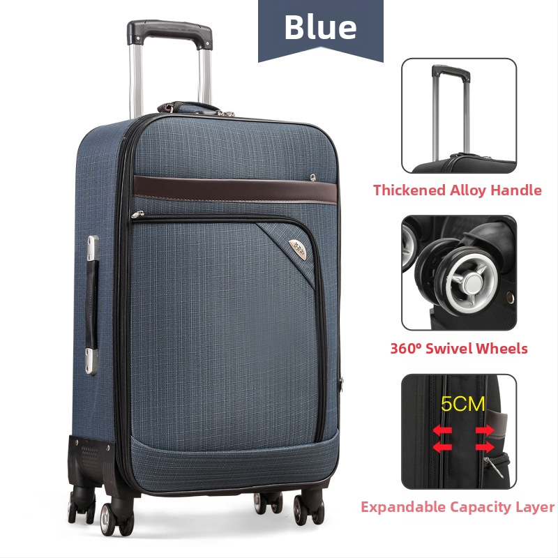 Kanvasist reisikott universaalsete ratastega, tõmblukk avanemine, parooliga lukk, varguste vastane ja kulumiskindel, sobib vabaaja reisidele