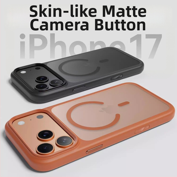 Husă pentru iPhone 17 – husă dură cu finisaj mat, prindere magnetică, protecție anti-cădere, TPU+PC, compatibilă cu iPhone 17 Pro Max/Pro/17/Air