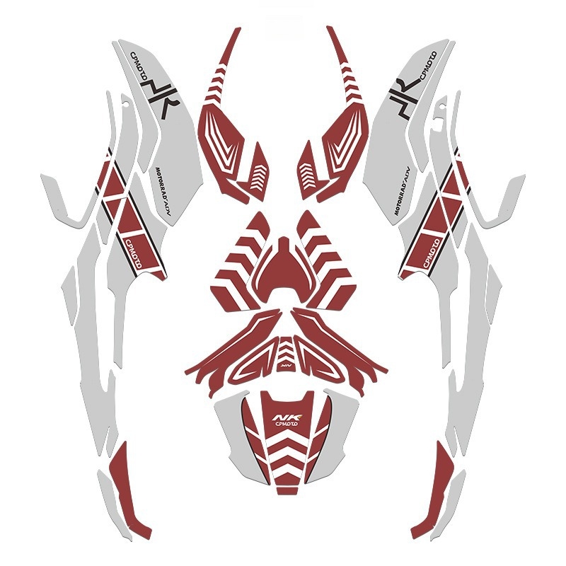 AOXING auto kere kleebis, PVC, kohandatav töötlemine, liimiga paigaldus