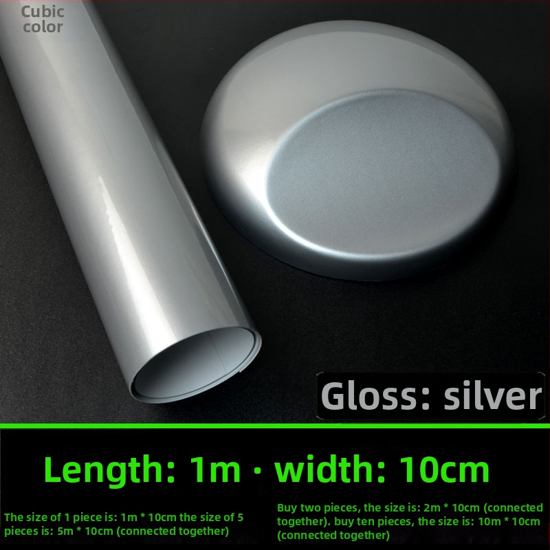 Läikiv auto katefilm, PVC, isekleepuv, keskse konsooli kaitseks, tagase vaatepeegli ja katuse katmiseks.