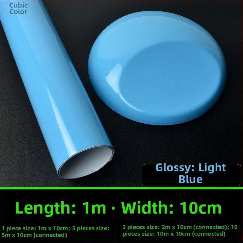 Läikiv auto katefilm, PVC, isekleepuv, keskse konsooli kaitseks, tagase vaatepeegli ja katuse katmiseks.