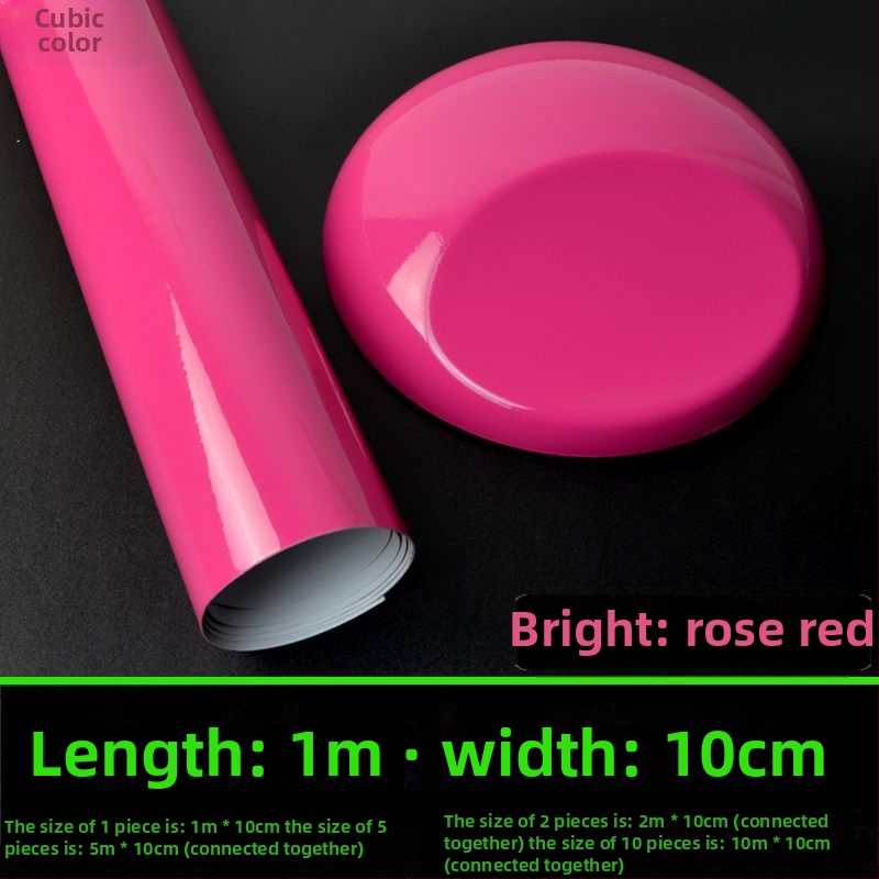 Läikiv auto katefilm, PVC, isekleepuv, keskse konsooli kaitseks, tagase vaatepeegli ja katuse katmiseks.