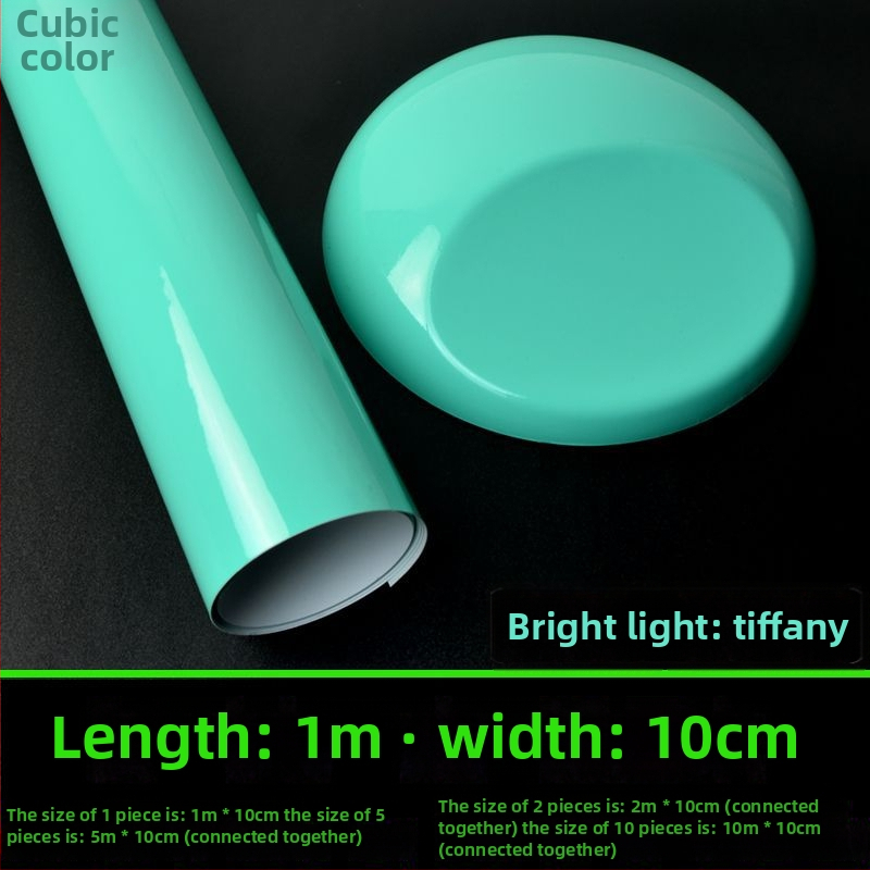 Läikiv auto katefilm, PVC, isekleepuv, keskse konsooli kaitseks, tagase vaatepeegli ja katuse katmiseks.