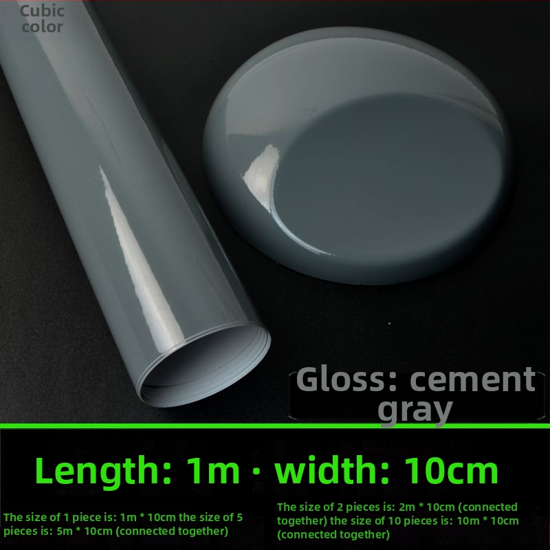 Läikiv auto katefilm, PVC, isekleepuv, keskse konsooli kaitseks, tagase vaatepeegli ja katuse katmiseks.