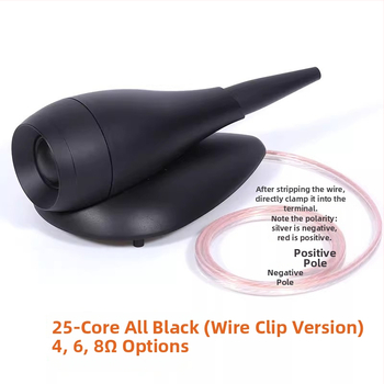 Εξωτερικός ομιλητής υψηλών συχνοτήτων με διάφραγμα από μετάξι, εσωτερικό μαγνητικό κύκλωμα, 25-πυρήνων μεταξωτού φιλμ, Hi-Fi