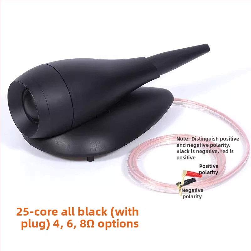 Εξωτερικός ομιλητής υψηλών συχνοτήτων με διάφραγμα από μετάξι, εσωτερικό μαγνητικό κύκλωμα, 25-πυρήνων μεταξωτού φιλμ, Hi-Fi