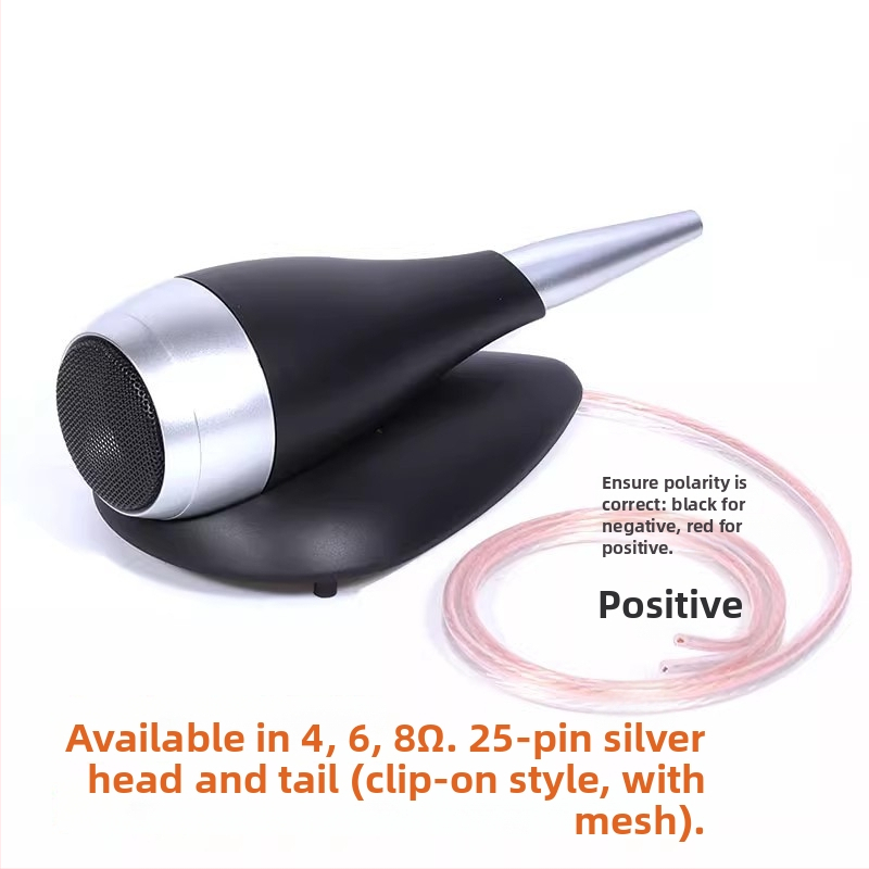 Εξωτερικός ομιλητής υψηλών συχνοτήτων με διάφραγμα από μετάξι, εσωτερικό μαγνητικό κύκλωμα, 25-πυρήνων μεταξωτού φιλμ, Hi-Fi